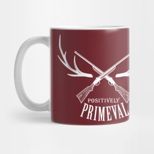 Positively Primeval - full-size for dark-colored shirts Mug